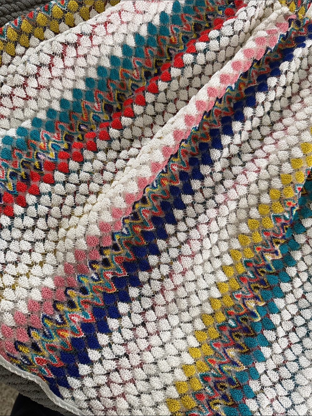 Missoni Mare Knit Sundress with Multicolor Zigzag Stripes - Picture 5 of 7